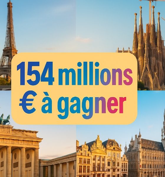 Une somme folle à gagner à l'Euromillions le 16/05/2025