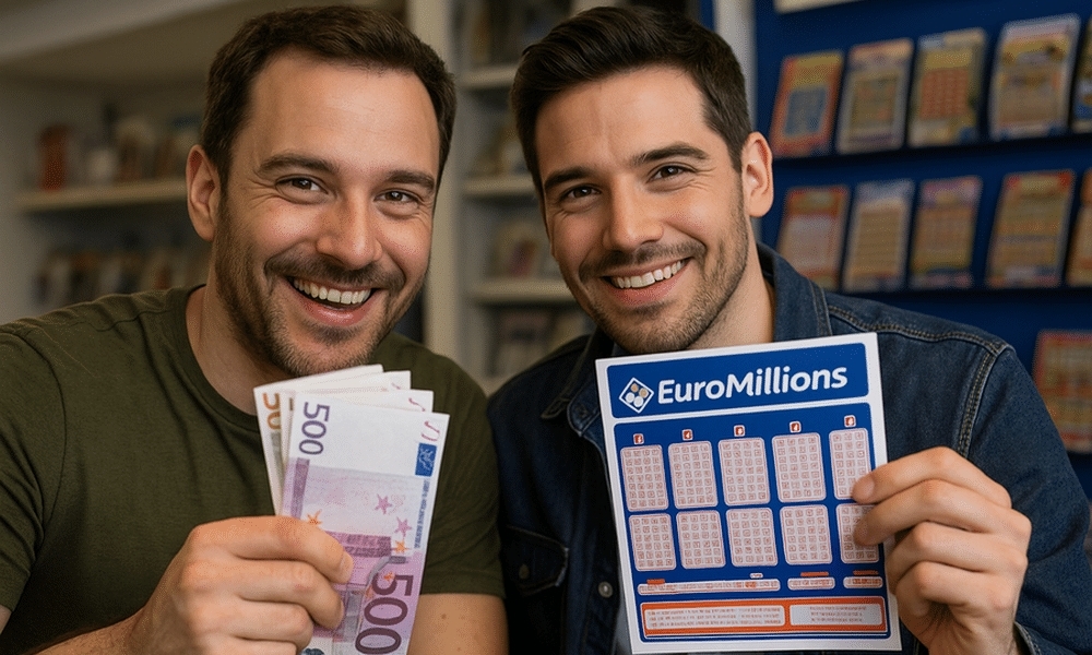 2 amis dépensent 1000 euros de grilles Euromillions en espérant gagner le gros lot