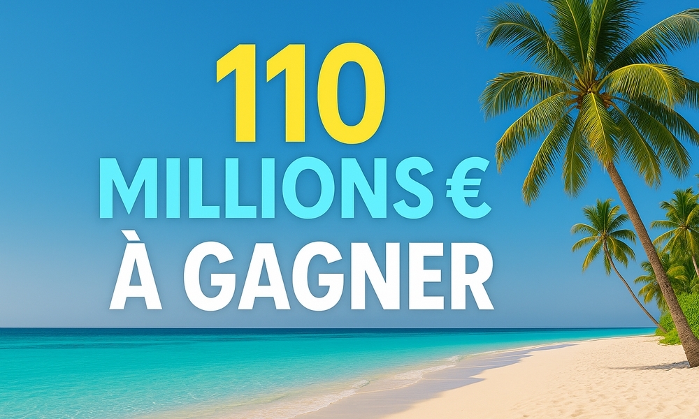 Ce 06/05/2025 : 110 millions € à gagner à l'Euromillions