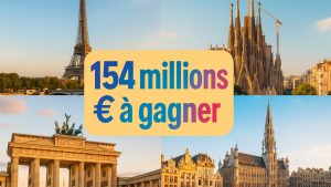 La FDJ nous régale ce vendredi 16/05/2025 : 154 millions à gagner à l’Euromillions !