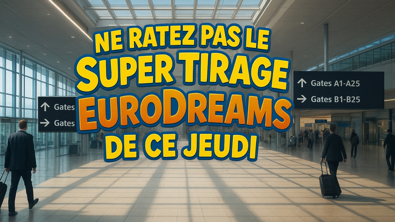 Ce soir, jeudi 30 octobre 2025, ne manquez pas le super tirage Eurodreams