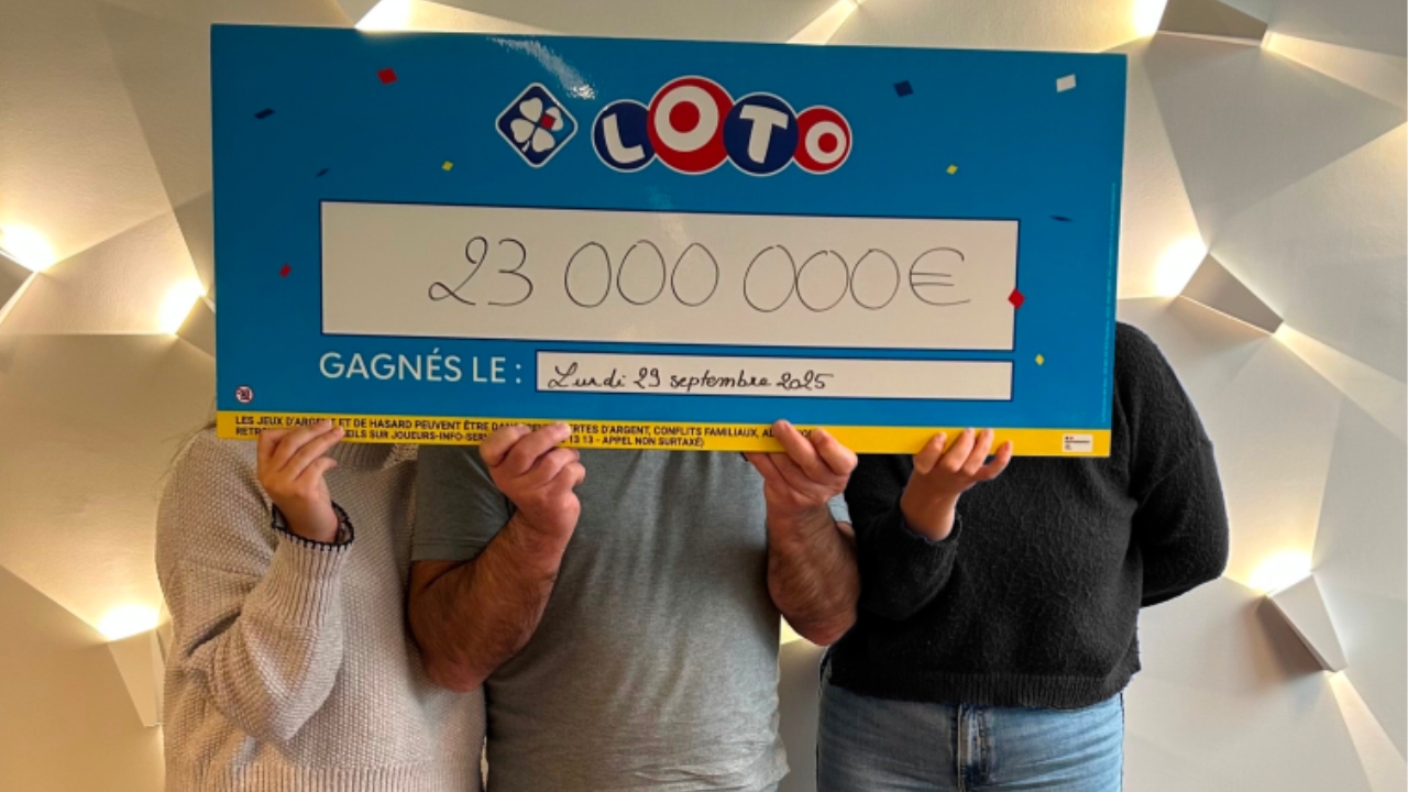 C'est à Talence qu'un père et ses filles ont remporté 23 millions d'euros au Loto