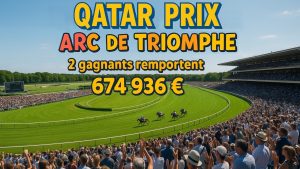 Qatar Prix de L'Arc de Triomphe du 5 octobre 2025 : deux joueurs gagnent 674 936 €