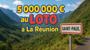 Un joueur Réunionnais est venu chercher ses 5 000 000 € (Loto)