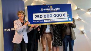 Cinq amis parisiens ont eu l'énorme chance de remporter 250 millions d'euros lors du tirage EuroMillions du 19 août 2025