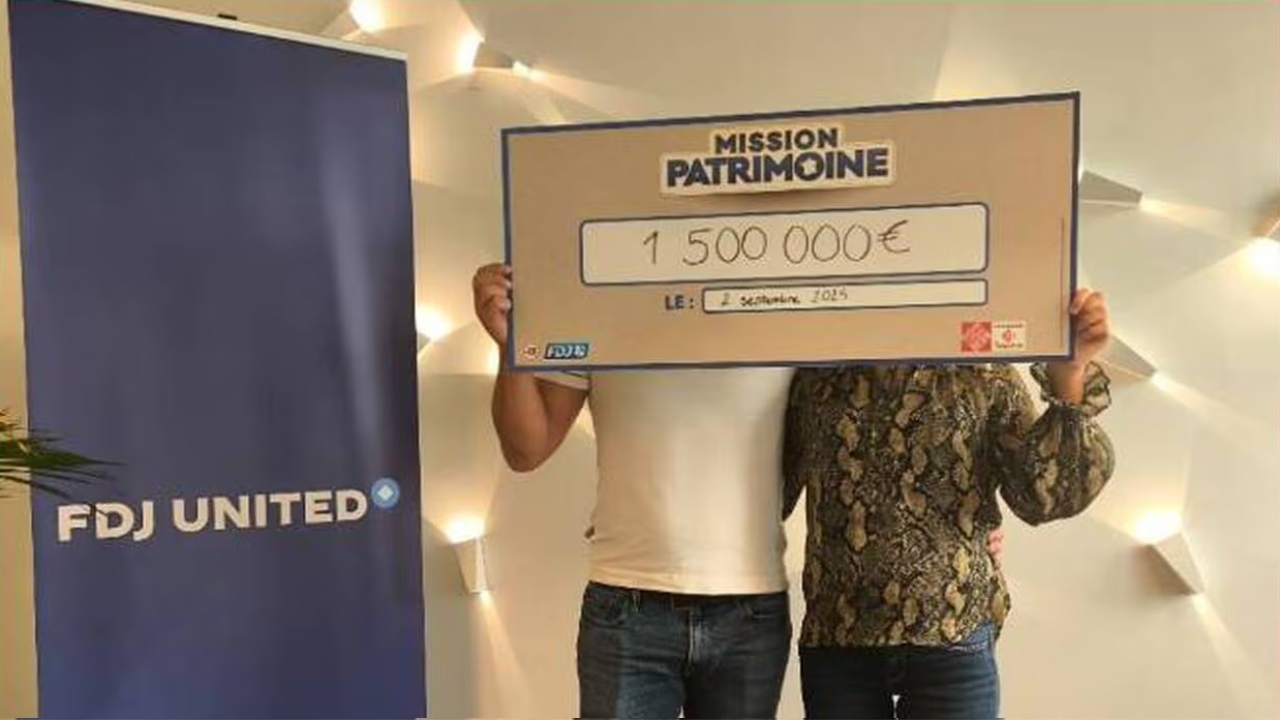 1 500 000 € à Blain grâce au jeu à gratter Mission Patrimoine